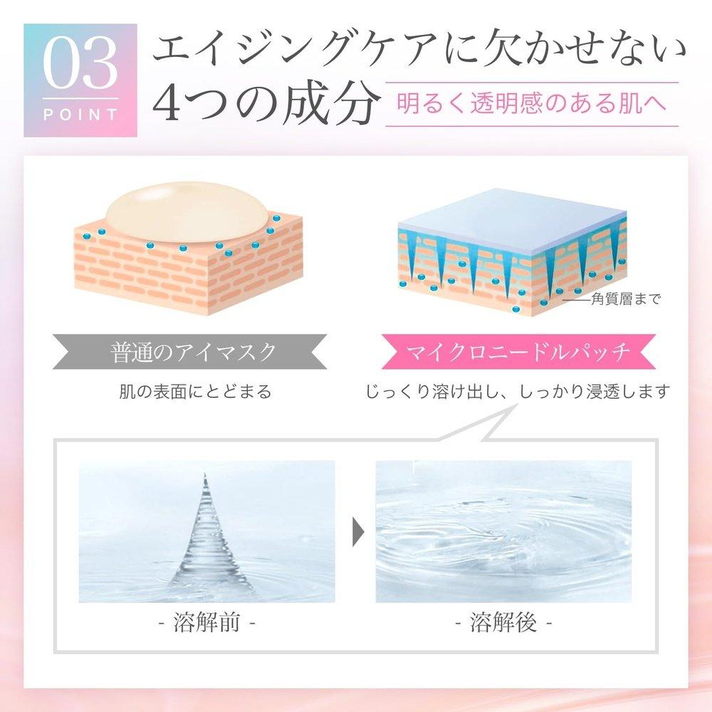 微針貼片3次 SINICE Eye Care眼部貼透明酸男女通用口腔緊緻(3次)