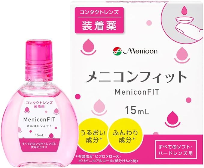 MENICON FIT Contact 隱形眼鏡滋潤眼藥水 15mL