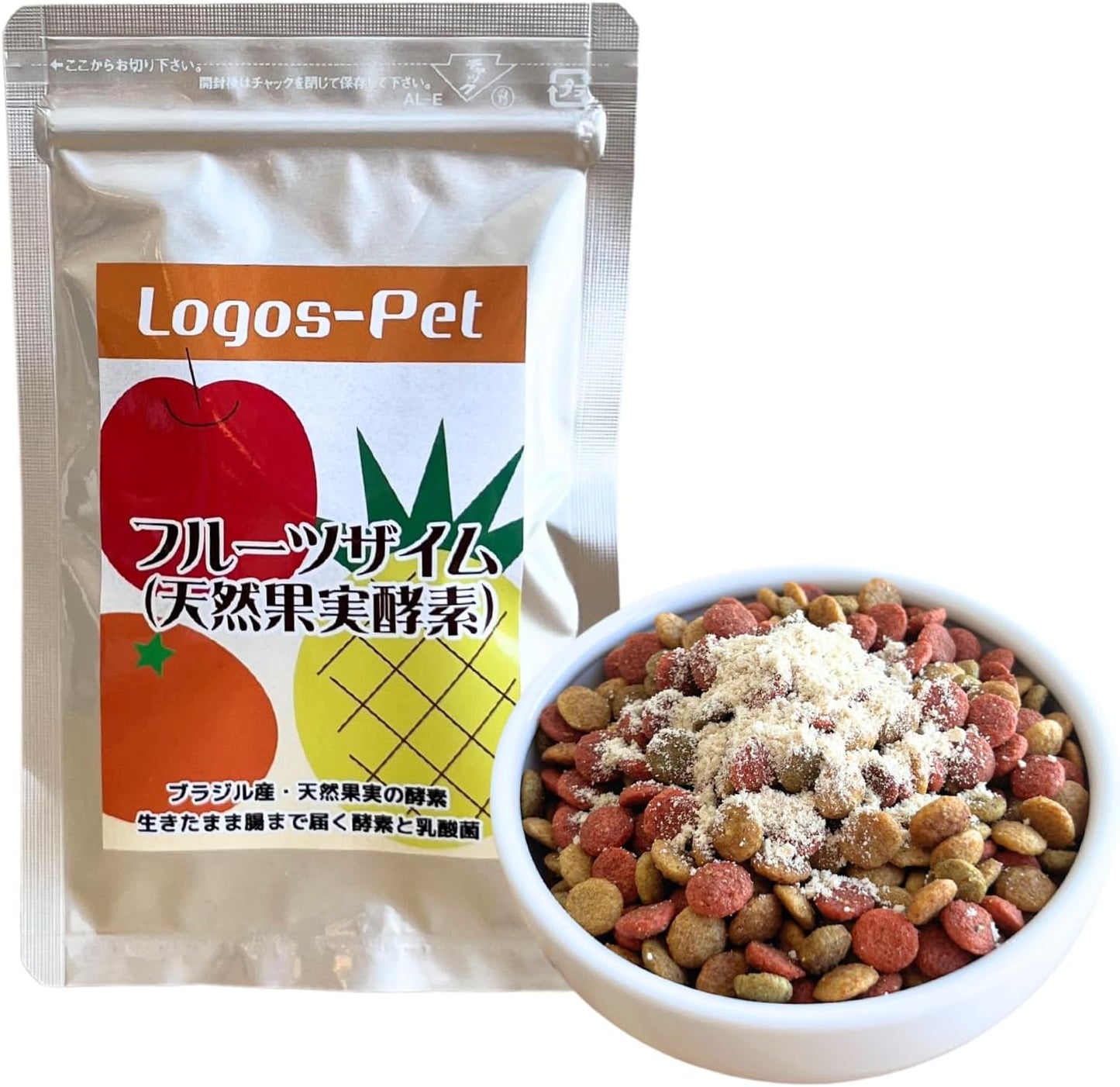 Logospet【無添加】寵物天然水果酵素 補充品100g