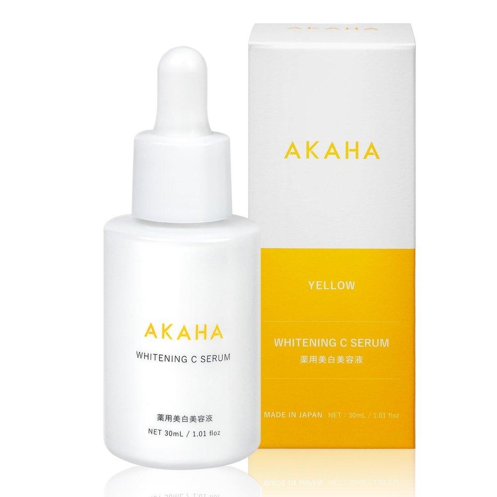 【醫藥部外品】AKAHA藥用美白C精華液,藥用美白精華液,長效維生素C,美白,祛斑,暗沉,毛孔,保濕,維生素C精華液