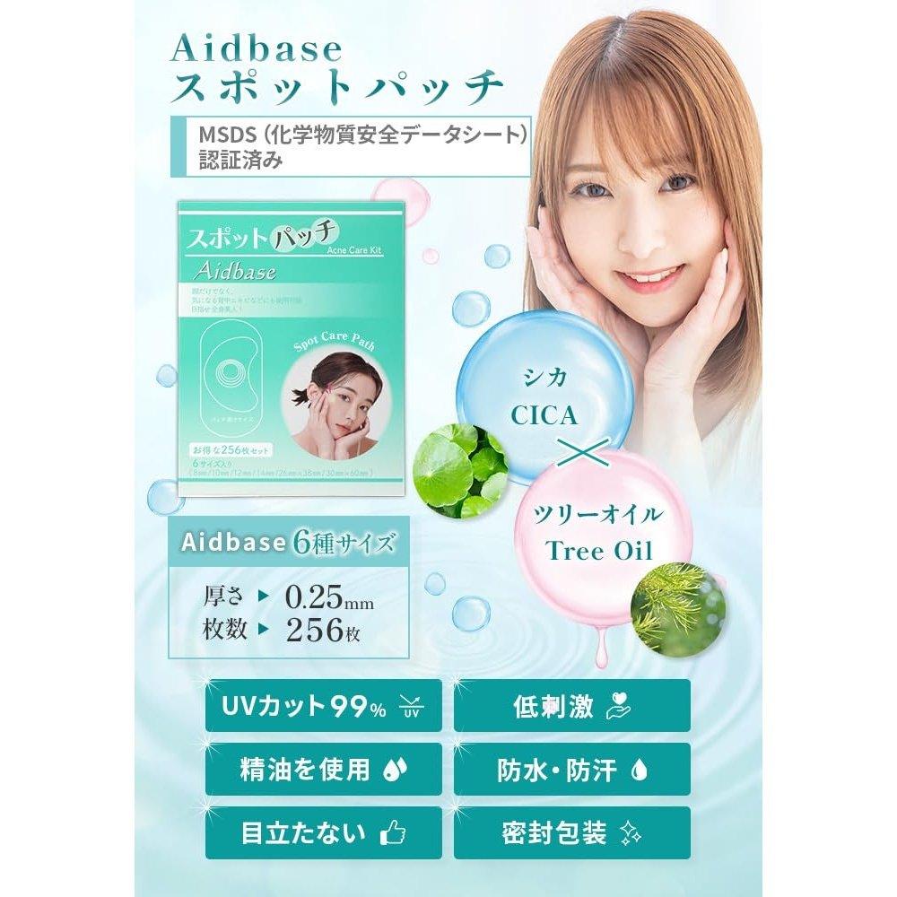 Cica Pack(256片,大容量)斑點貼片CICA Pack隱藏式CICA貼片日常護膚防紫外線
