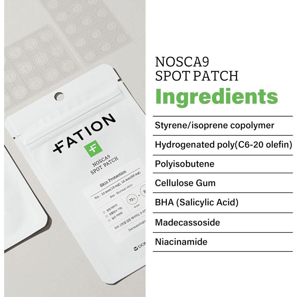 【FATION日本官方】Nosca9現貨補丁(102枚)