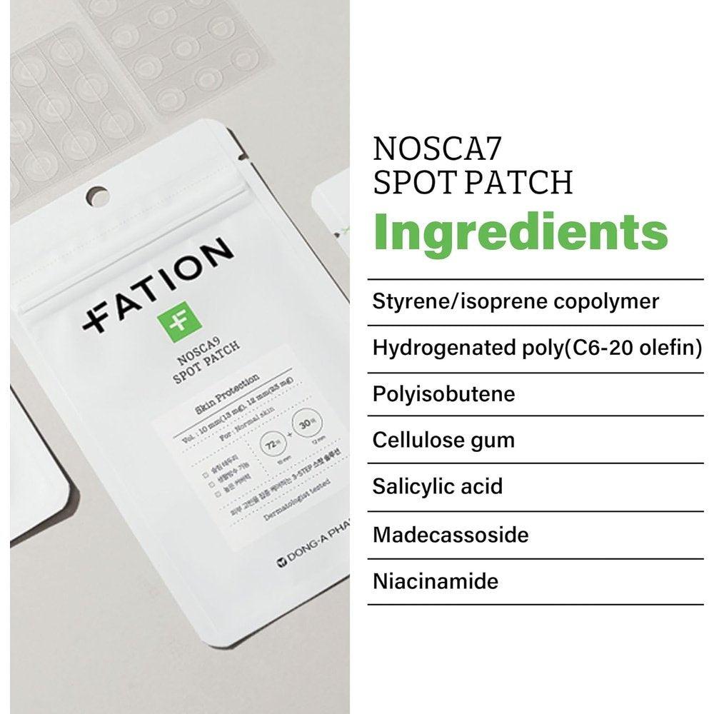 【FATION日本官方】Nosca9現貨補丁(102枚)