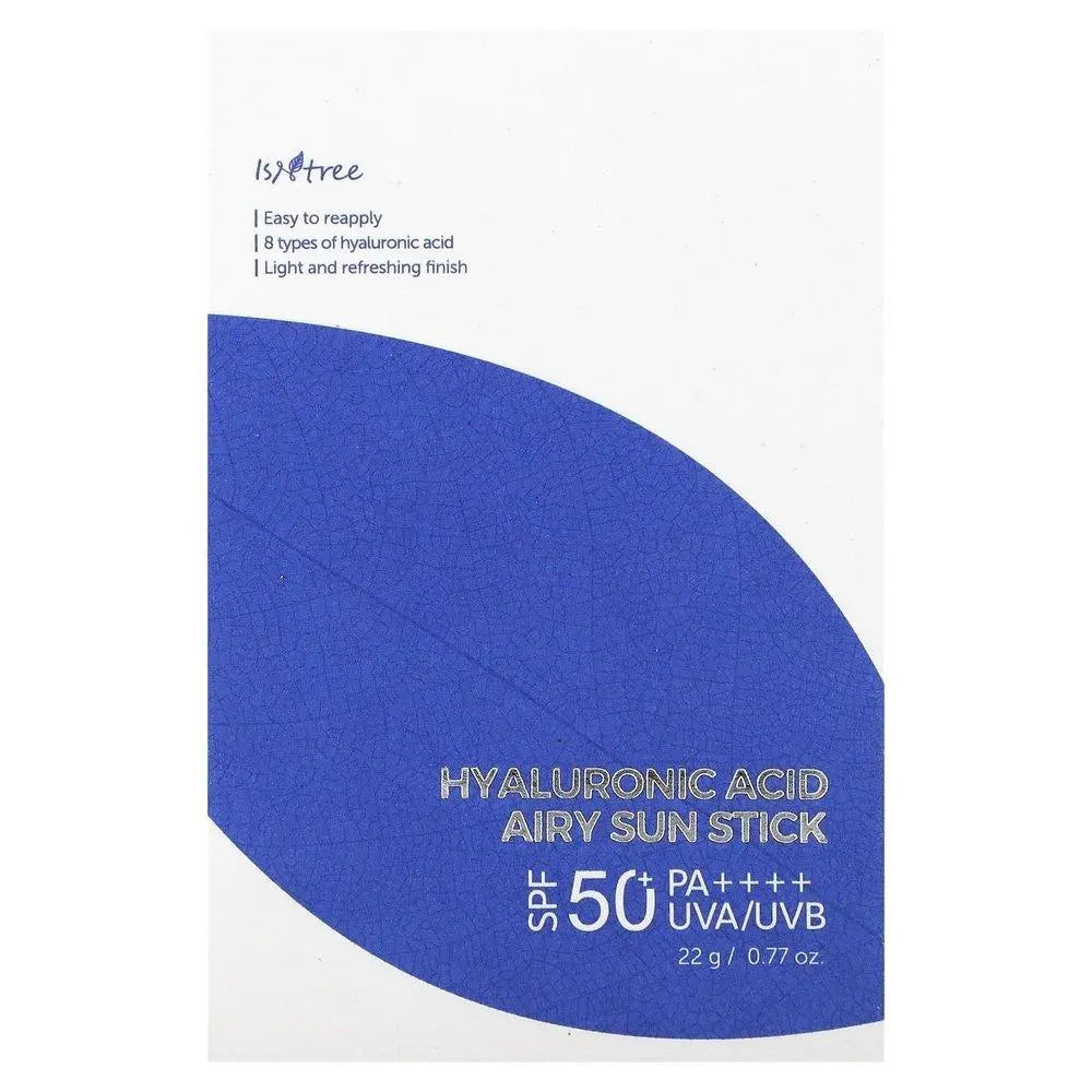 IS&TREE 玻尿酸空氣防曬棒 SPF 50+ PA++++ 22g 0.77oz - 有效的紫外線防護 含有 8 種玻尿酸,珊瑚友善型,非奈米配方防曬乳...