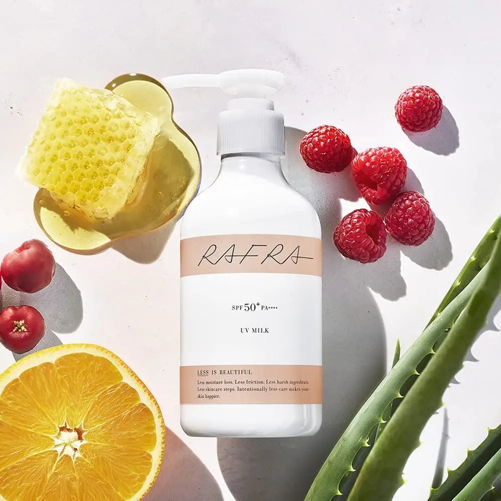 Lafla防曬乳180g防紫外線乳SPF50+ PA++++(相容長UVA,幫浦式,大容量,防水,臉部,全身,兒童)