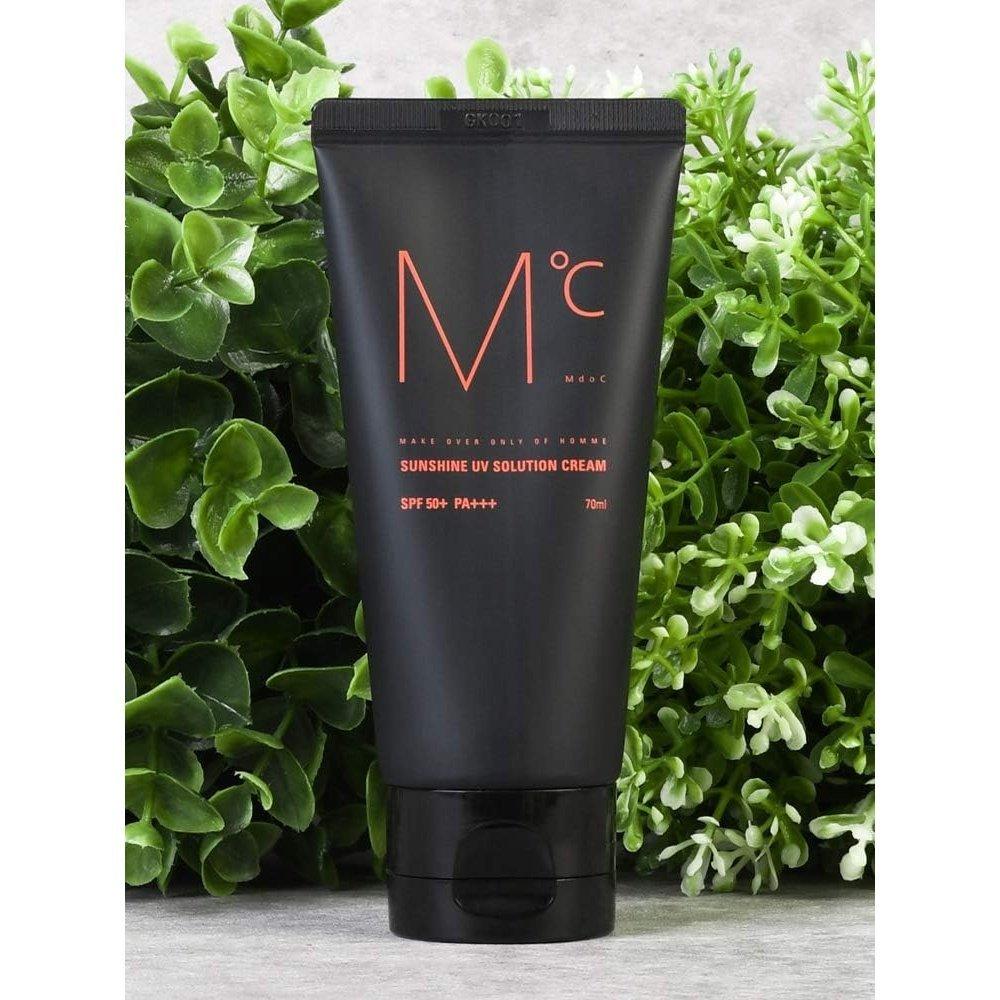 MdoC Sunshine UV Solution Cream - 適用於臉部和身體,乳液型防曬霜(SPF50+ PA+++,70ml)