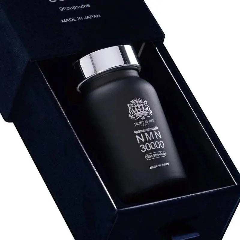 NMN補充劑 30000mg(90粒) 優質純度99.99%以上 國內原料 國內GMP認證工廠 耐酸膠囊(植物源) 日本製造(1粒)
