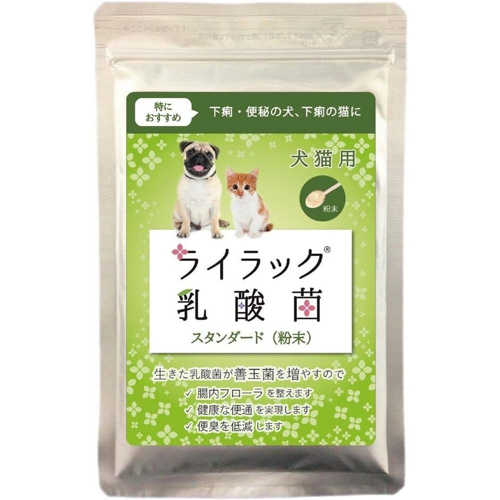PS 狗貓丁香乳酸菌標準品(60g) | 適用於腹瀉、便秘的狗狗,以及腹瀉的成年貓。