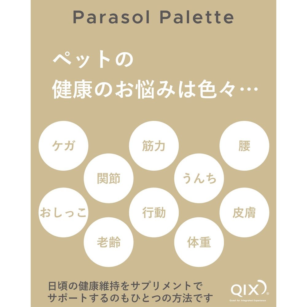 Parasol Palette Supplement Jaune Mimosa 60 片,適用於狗和貓