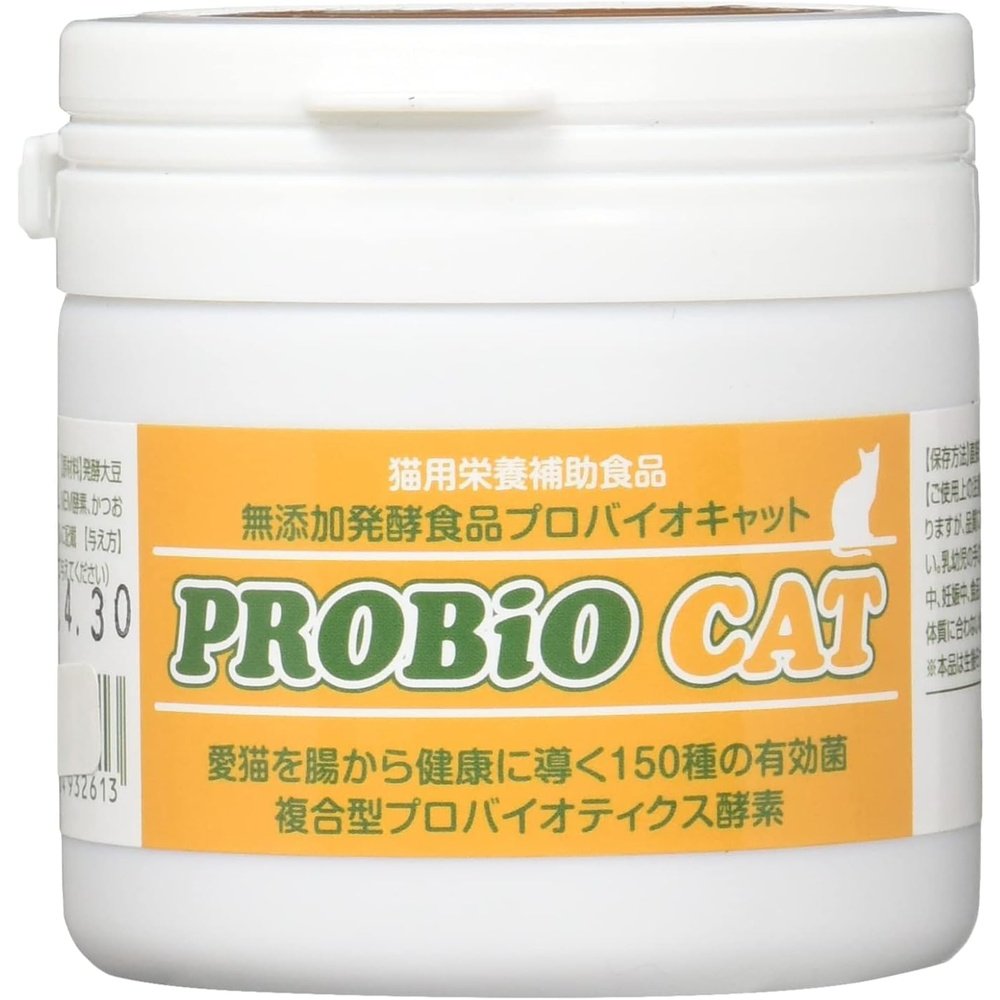 用於貓眼斑、皮膚病、過敏和腎臟支持。 Probio CAT Bonito(粉末45克)約1個月至45天