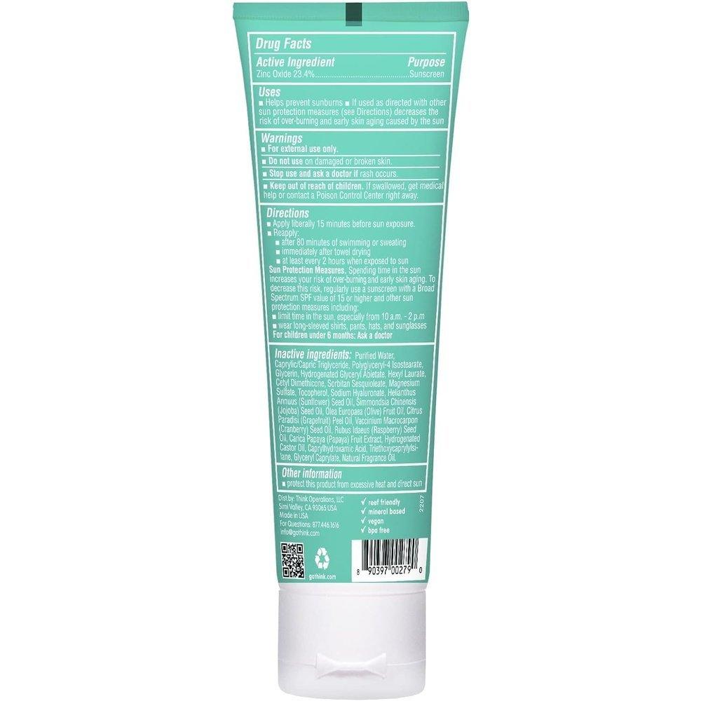 Thinksport 兒童安全防曬乳 SPF 50+(3 盎司)