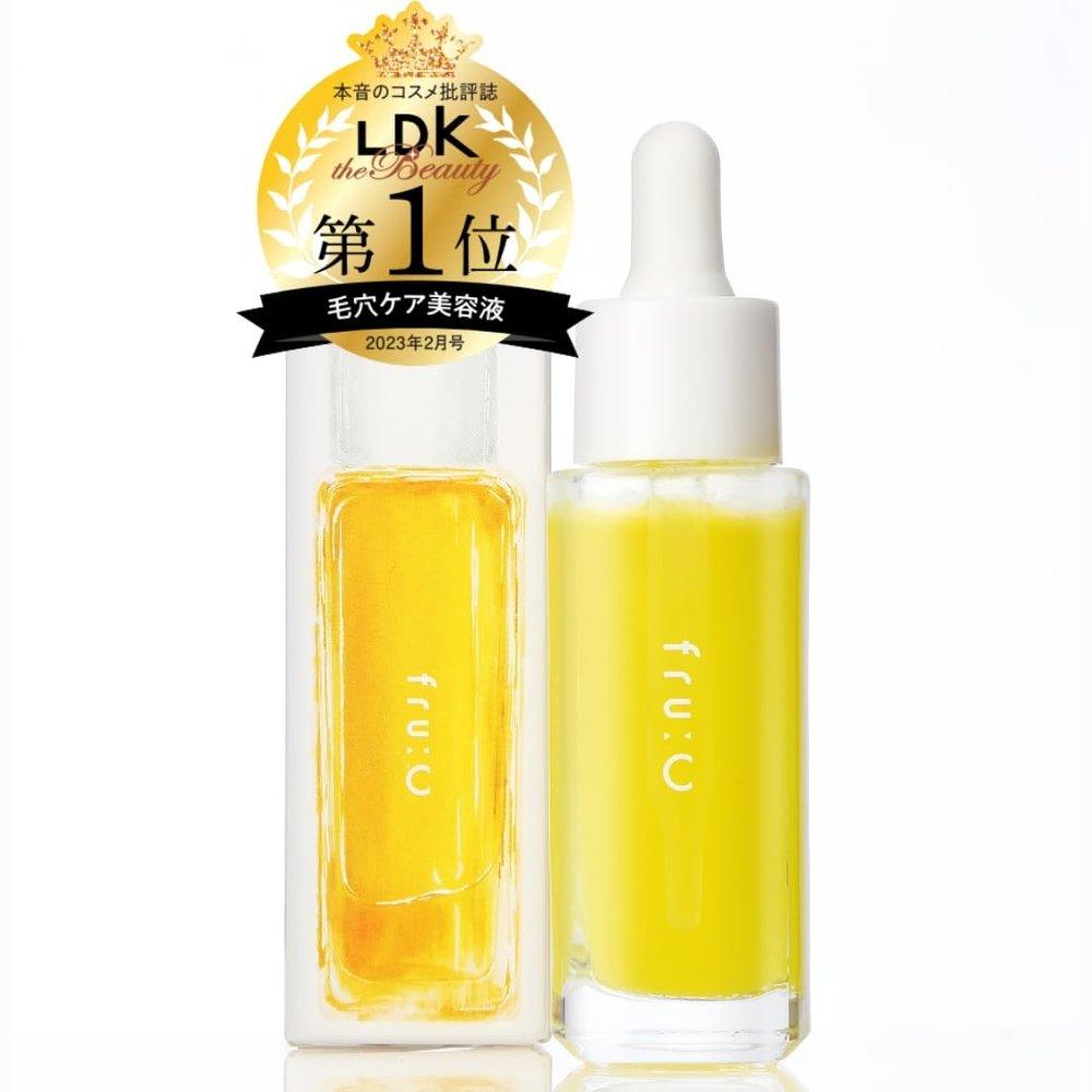 fru:C 福如海維生素C精華液【LDK有史以來最好的收縮毛孔效果】白色C膠囊,對敏感肌膚溫和