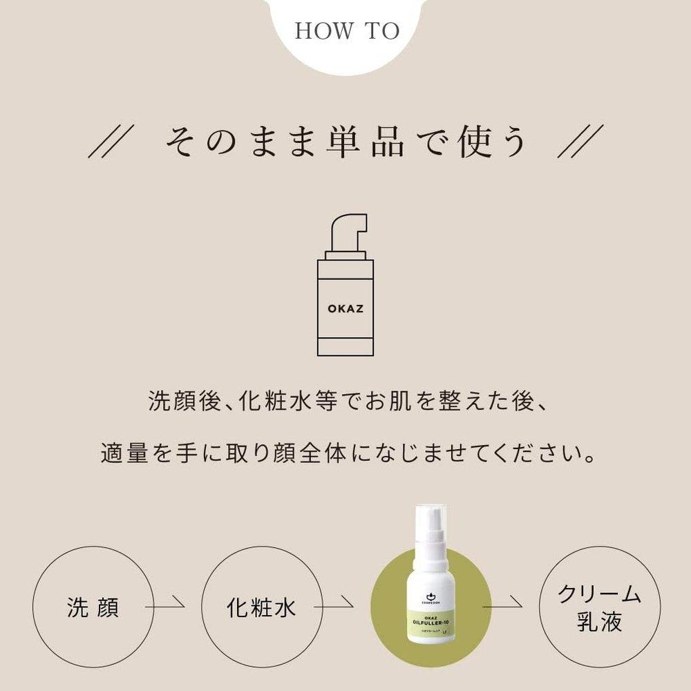 油溶性富勒烯10%美容精華液20ml COSMEDON油富勒烯粗糙肌膚暗沉年齡日本製造