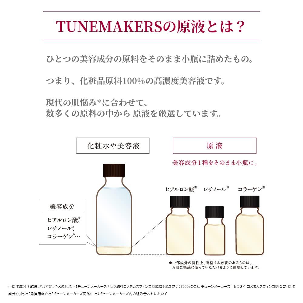 原液 視黃醇衍生物組合 10ml TUNEMAKERS 未稀釋血清