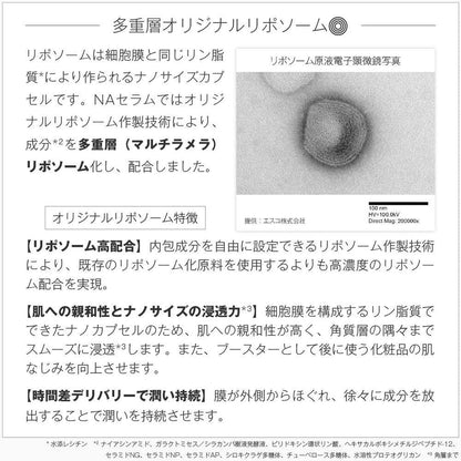 無甘油脂質體菸鹼醯胺5%高組合血清LOCOSIM菸鹼醯胺5.0血清80mL半乳糖菌培養液人類神經醯胺奈米膠囊日本製造