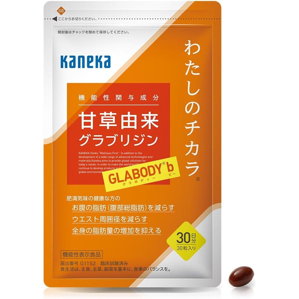 KANEKA GLABODY b 甘草脂肪減少補充劑 日本製 30粒裝