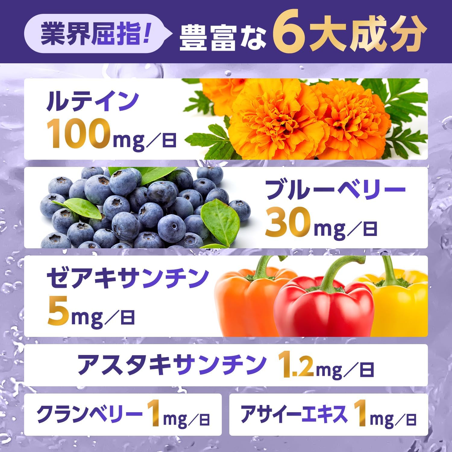 新日本HEALTH 高濃藍莓素100葉黃素保健食品 60粒