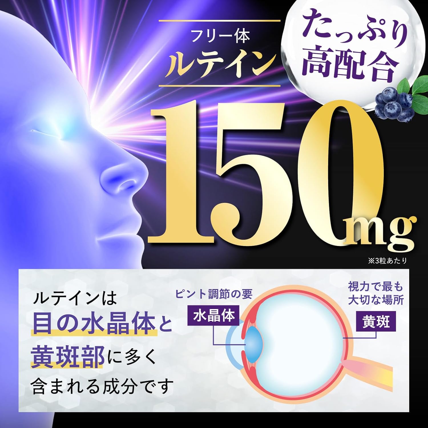 新日本HEALTH 超高濃葉黃素150保健食品 90粒