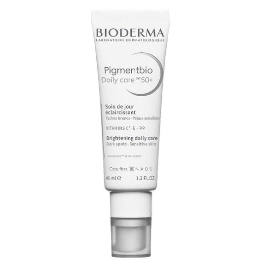 【正品】Bioderma貝德瑪 Pigmenbio Daily UV Care White 40mL 日間乳液 SPF50+/PA++++ 打造清透光澤肌膚 含維生素 C 衍生物 濃鬱花香 無著色劑 無乙醇 無添加對羥基苯甲酸酯