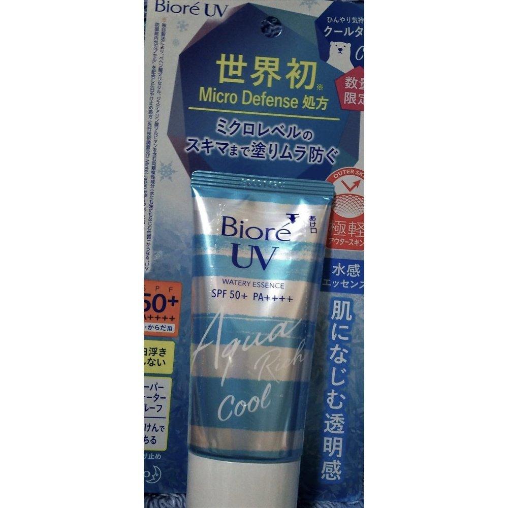 Biore UV Aqua Rich 水潤精華液 涼爽型 臉部和身體 SPF50+ PA++++ 凝膠