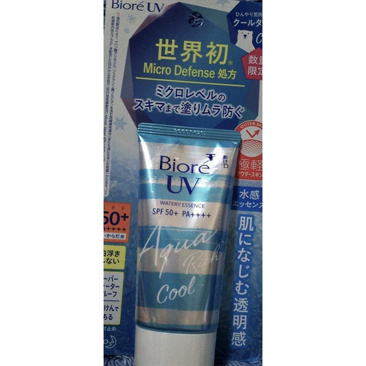 Biore UV Aqua Rich 水潤精華液 涼爽型 臉部和身體 SPF50+ PA++++ 凝膠