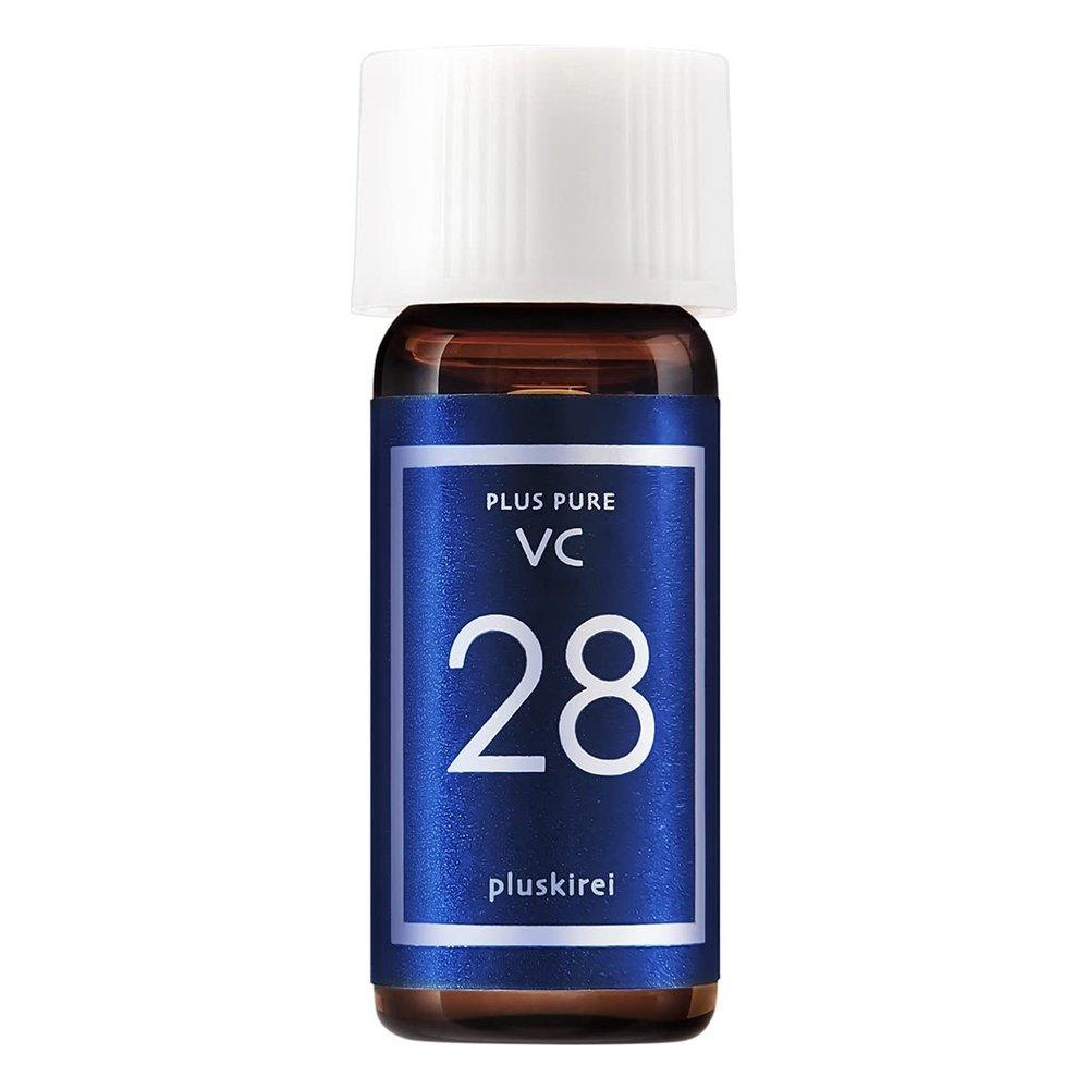 維生素 C 精華液 Pluskirei Plus Pure VC28 含有 28% 純維生素 C 的兩性精華液（12mL，約 1 個月的用量）