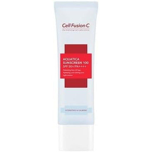 Cell Fusion C Aquatica 防曬乳 100 SPF50+ / PA++++ Cell Fusion C Aquatica 防曬乳 有機防曬/紫外線/防紫外線/舒緩/保濕