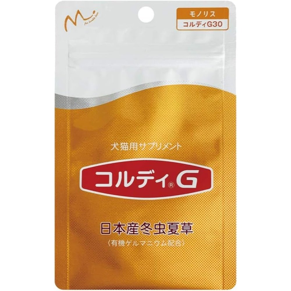 Cordy G 30g 犬貓冬蟲夏草補充品 純日本製造