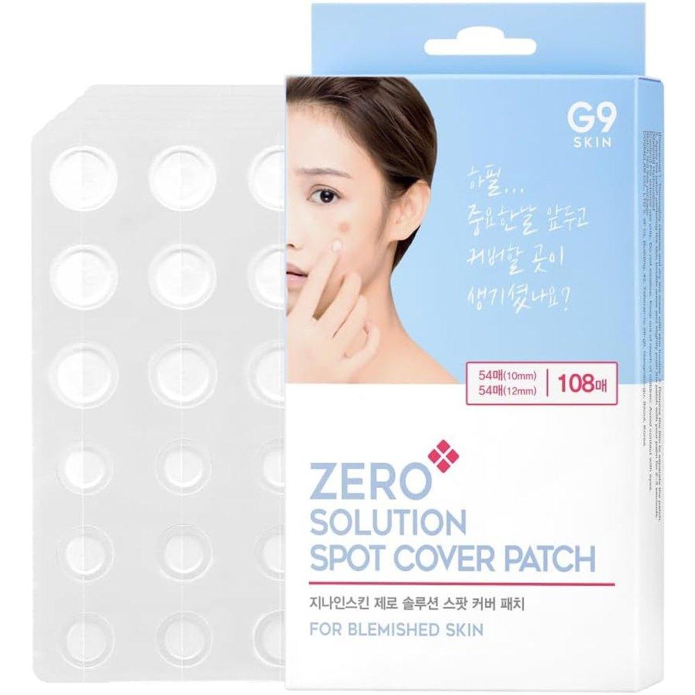 G9SKIN官方【大容量108片】全新零解斑點覆蓋貼片故障貼片 G9SKIN ZERO SOLUTION SPOT COVER PATCH 韓國化妝品