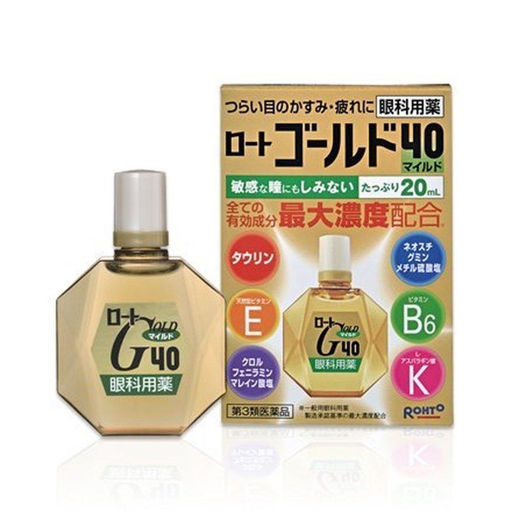 樂敦 Gold 40 Mild 20mL