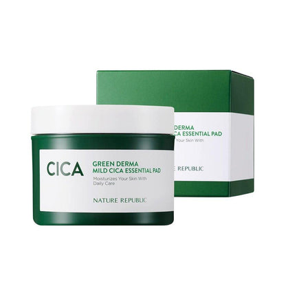 NATURE REPUBLIC 官方 Nature Republic Green Derma CICA 精華墊 90 片 135mL x 1