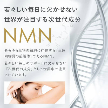 NMN 補充劑 23400mg（1 片 260mg） 日本製造 高純度 100% 90 粒膠囊 GMP 認證工廠 無著色劑 耐酸 LaboTech-pH