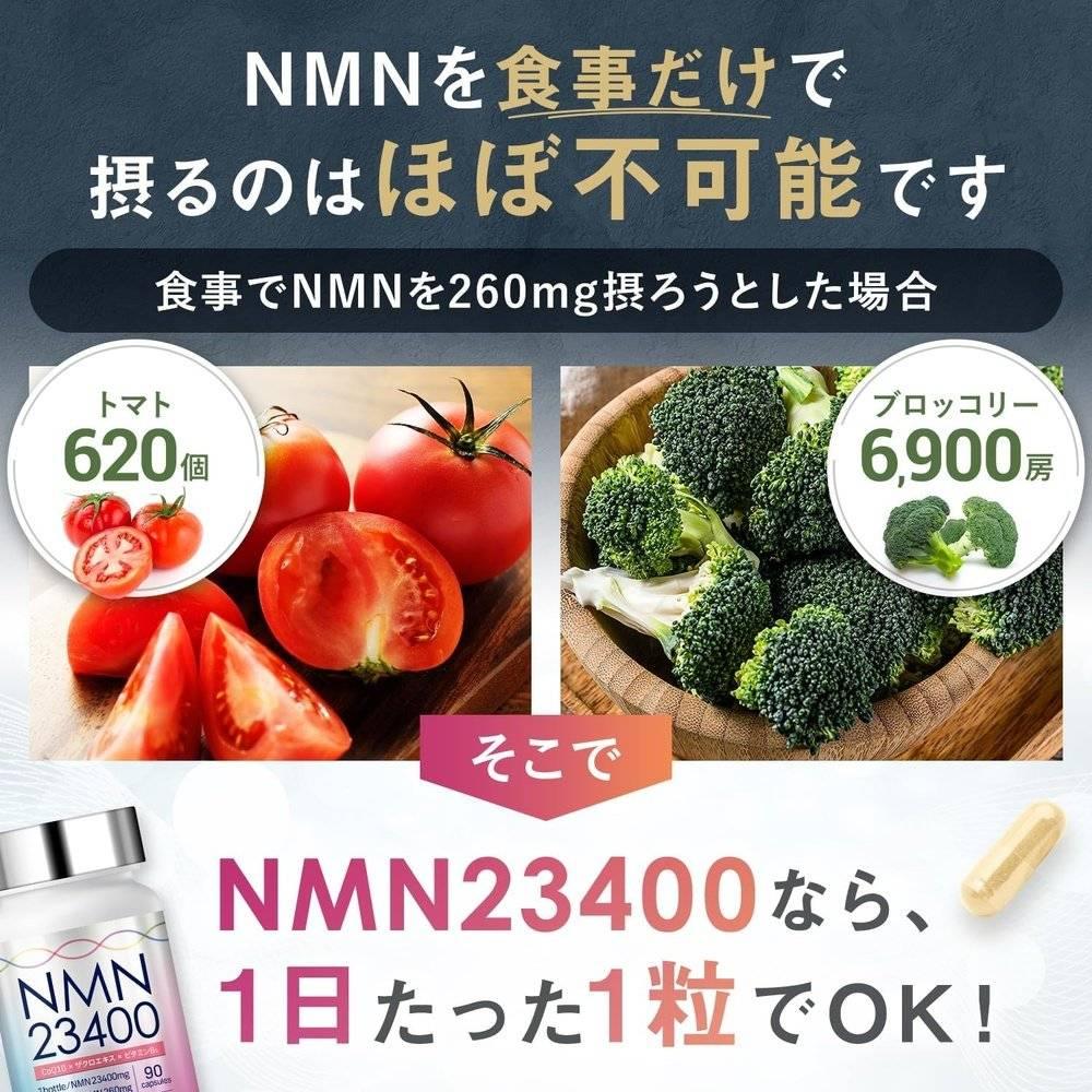 NMN 補充劑 23400mg（1 片 260mg） 日本製造 高純度 100% 90 粒膠囊 GMP 認證工廠 無著色劑 耐酸 LaboTech-pH