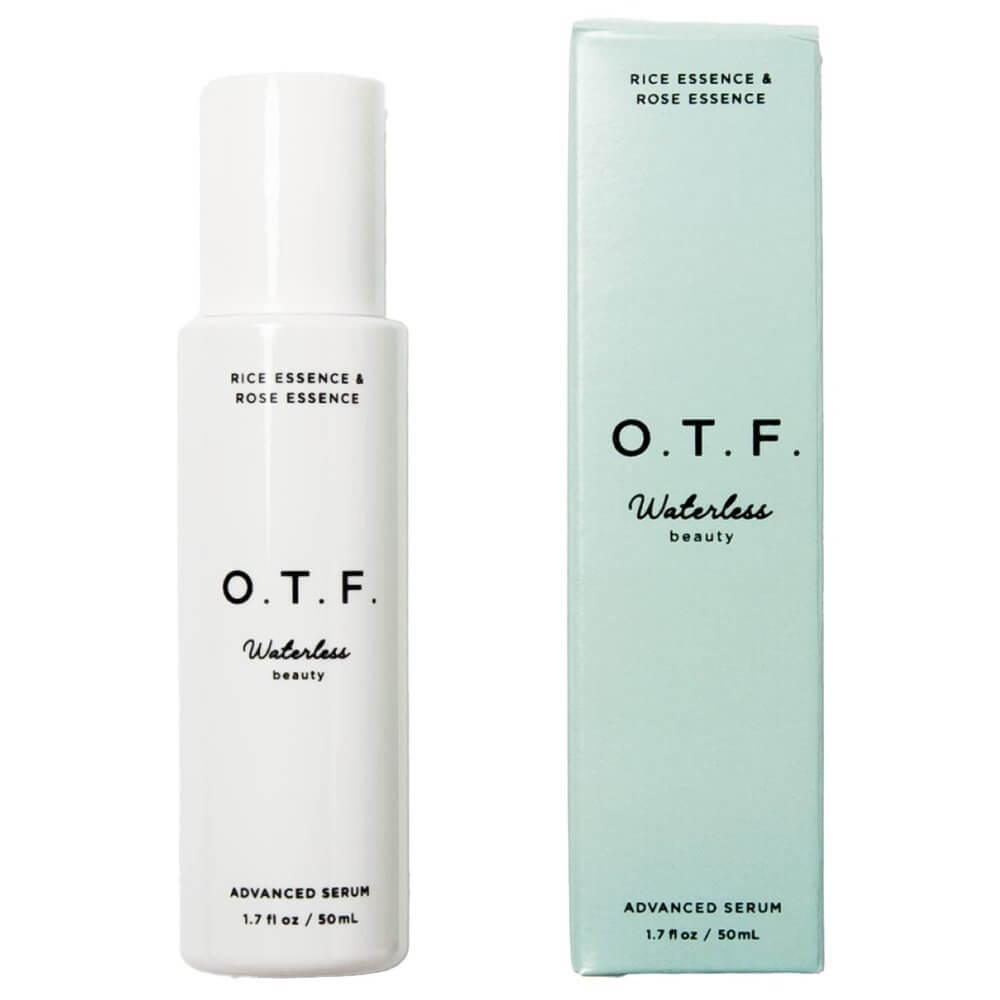 O.T.F 保濕精華液 50ml（高級精華液/無香/米發酵液/植物成分） 毛孔、光澤、緊緻（乾性皮膚/混合性皮膚） 職業女性的獎勵