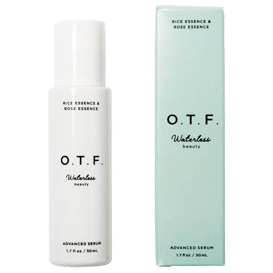 O.T.F 保濕精華液 50ml（高級精華液/無香/米發酵液/植物成分） 毛孔、光澤、緊緻（乾性皮膚/混合性皮膚） 職業女性的獎勵