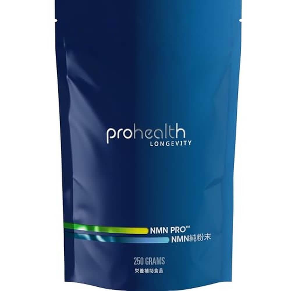 ProHealth Pure NMN Pro 250,000 毫克粉末 99%+ 純度認證穩定菸鹼醯胺單核苷酸 NAD 增加值得信賴的 Uthever 品牌