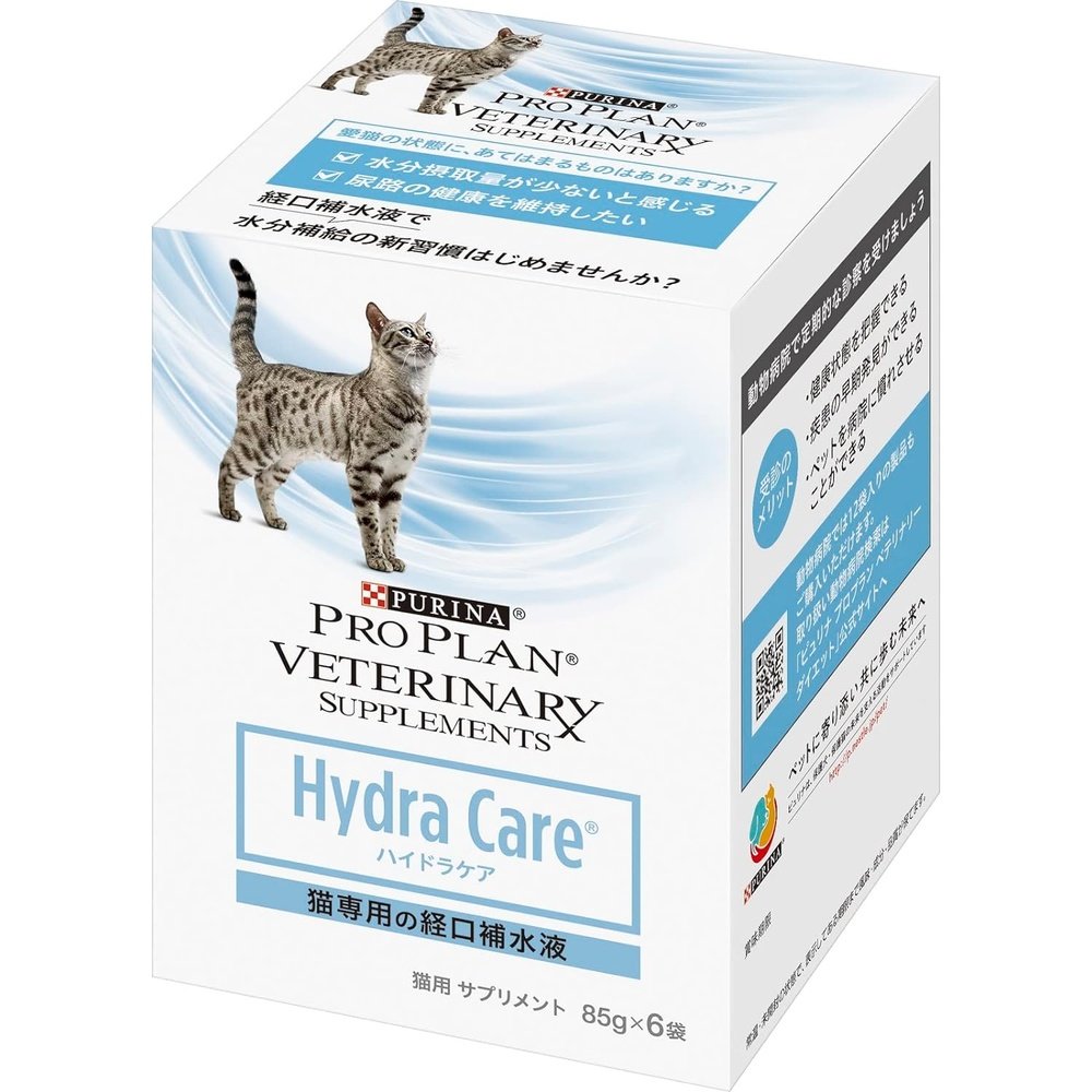 Purina Pro Plan 獸醫補充品 Hydracare（貓用）85g x 6 袋