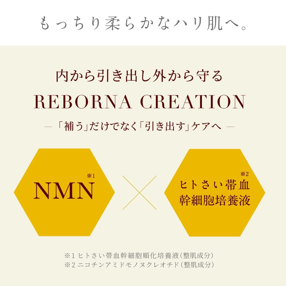 REBORNA SERUM 外泌體 NMN 高含量血清 人類臍帶血幹細胞培養液 50% 高含 REBORNA SERUM 奈米脂質體 維生素 C 白藜蘆醇 臍帶血 日本製造 加強版 入門型 30mL