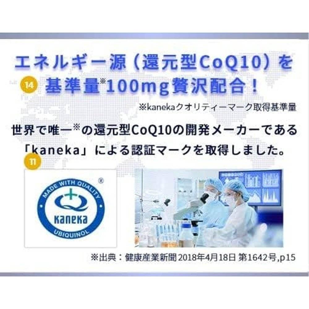 日本製造 Regenesia Fine 60 片 30 天供應 還原輔酶 Q10 NMN BCAA 蛋白多醣 II 型膠原蛋白 透明質酸 能量缺乏 regenesia Fine