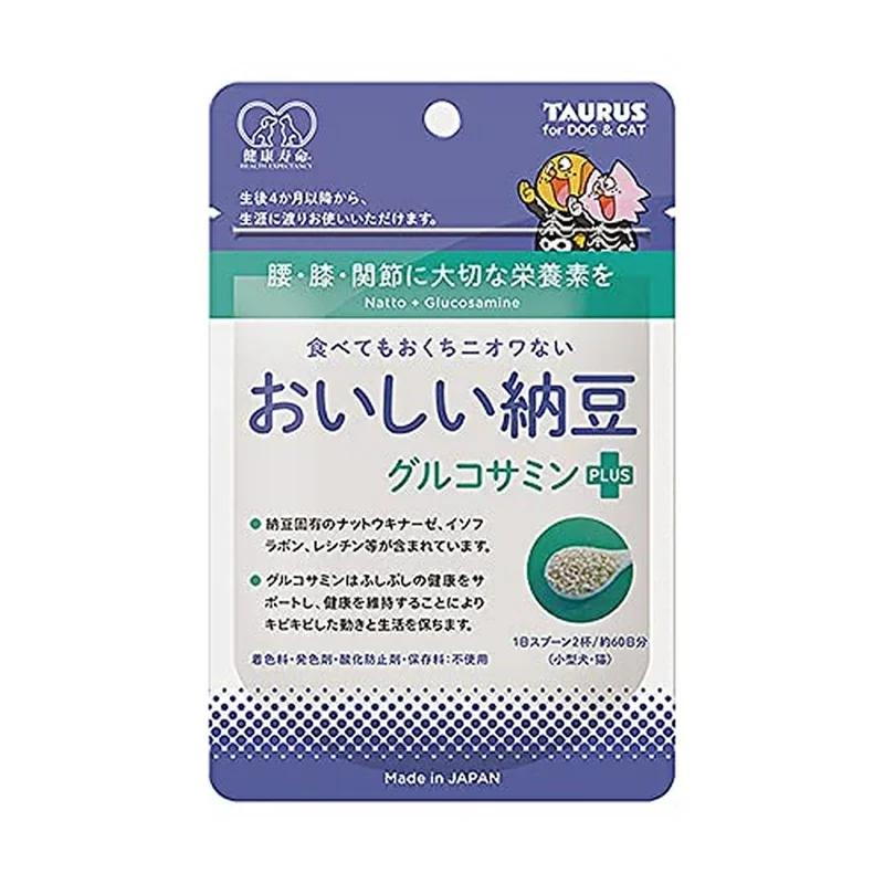 Taurus 寵物狗/貓補充劑美味納豆蔓越莓加 30 克