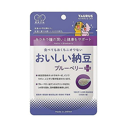 Taurus 寵物狗/貓補充劑美味納豆蔓越莓加 30 克