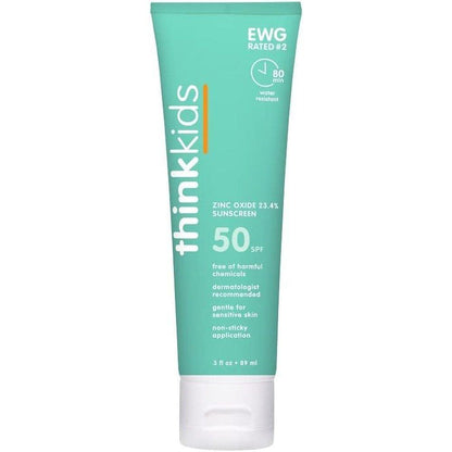 Thinksport 兒童安全防曬乳 SPF 50+（3 盎司）