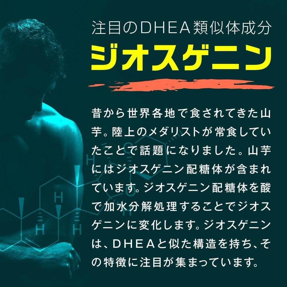 URECI Dios Source 90 片薯蕷皂苷元補充劑山藥萃取物黑薑肌草萃取物 HMBCa 日本製造約 1 個月的用量