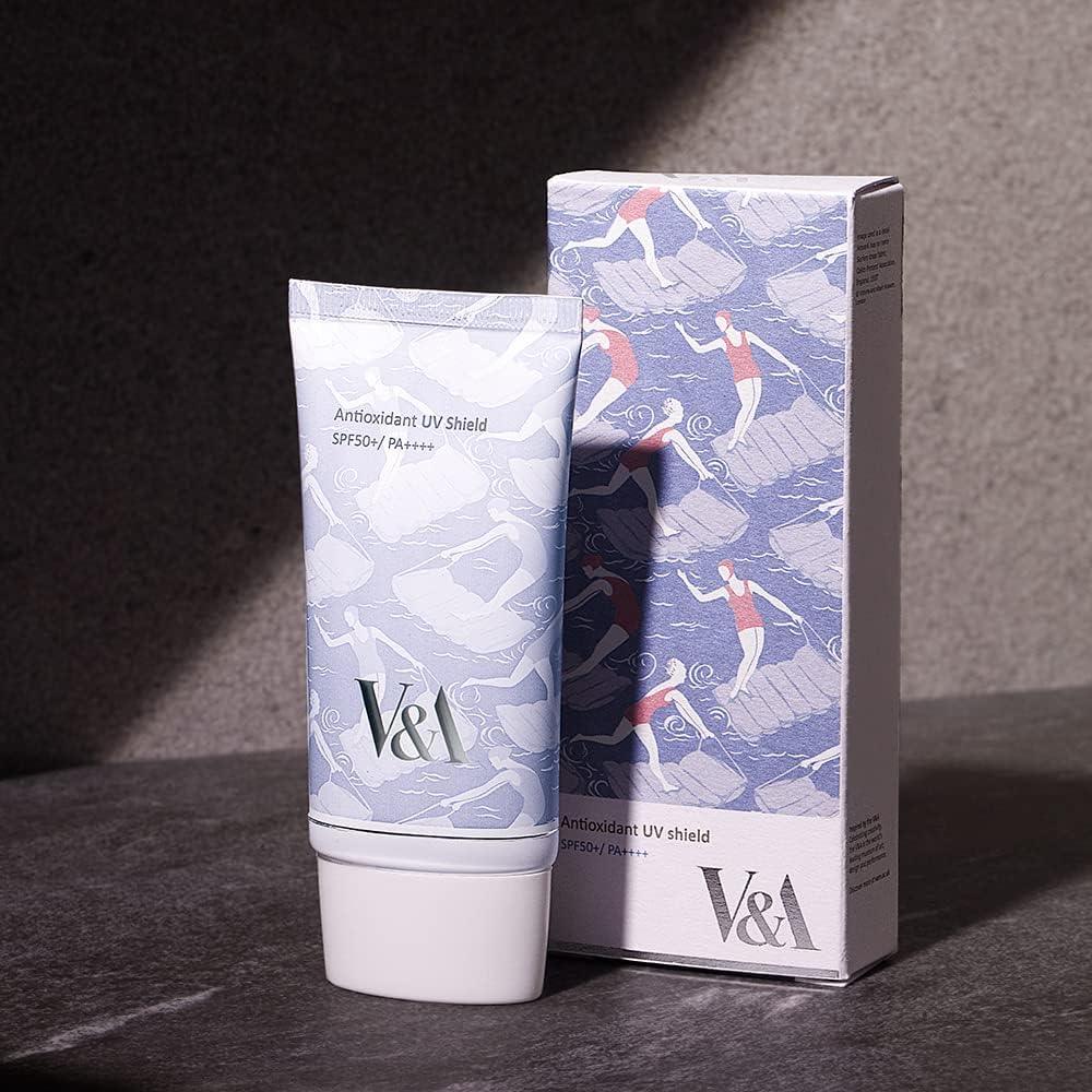 V&A Beauty 抗氧化防曬霜 50ml 英國 V&A 防曬霜抗氧化護理藍光切 VV & A SPF50+/ PA++++