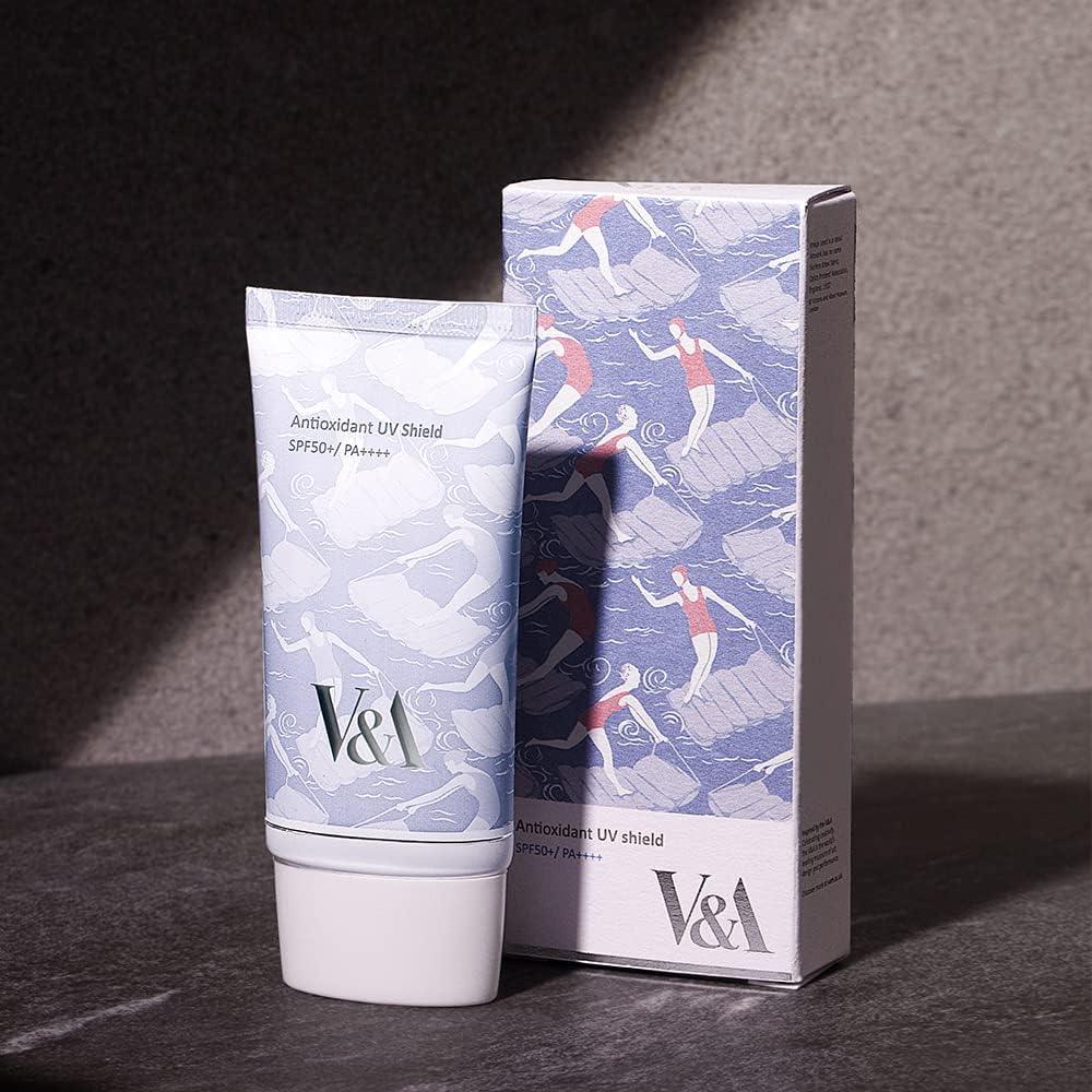 V&A Beauty 抗氧化防曬霜 50ml 英國 V&A 防曬霜抗氧化護理藍光切 VV & A SPF50+/ PA++++