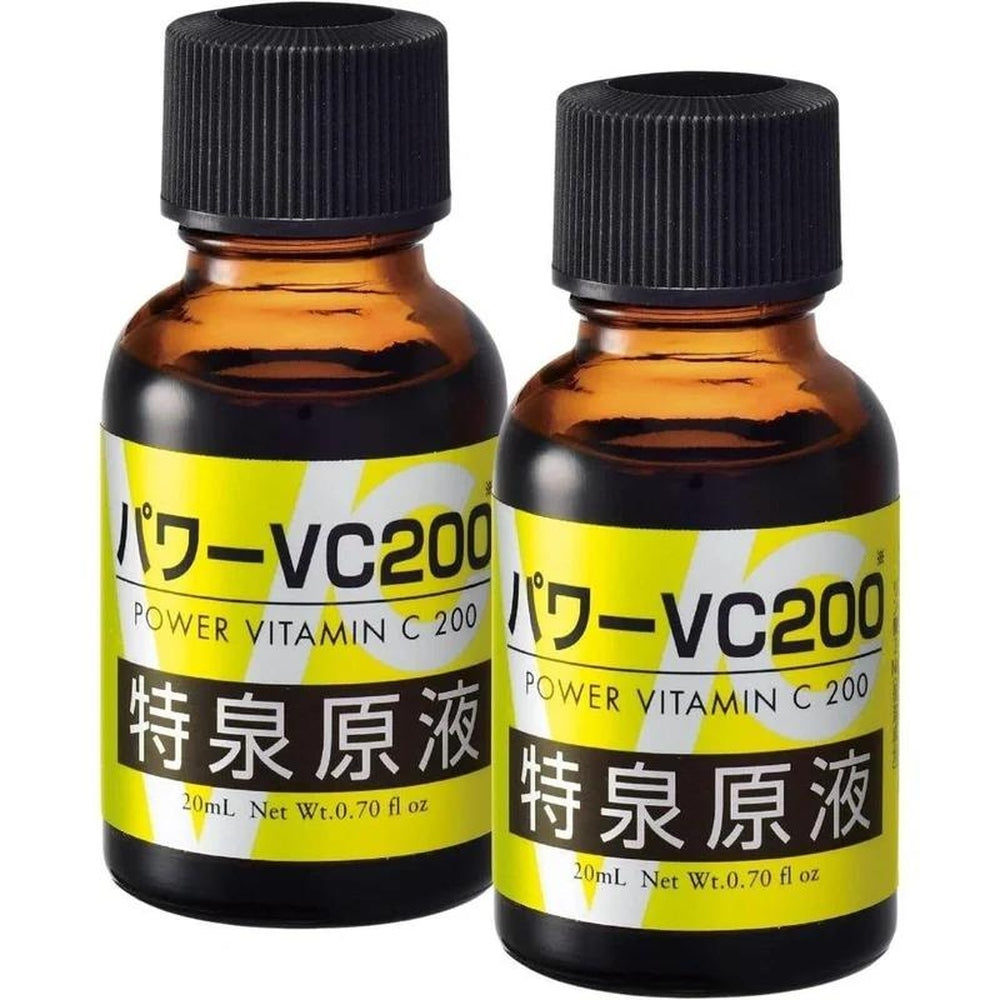 特級泉源原液VC200原液精華素 20ml/約50天 高濃縮200倍滲透維生素C衍生物精華液（日本製造） 毛孔 抗衰老護理 皮膚護理