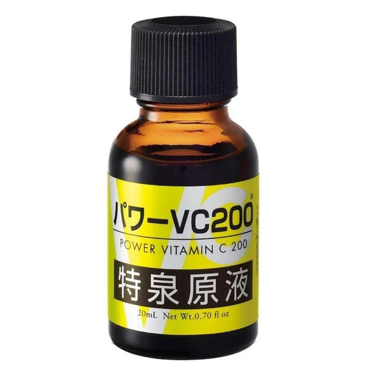 特級泉源原液VC200原液精華素 20ml/約50天 高濃縮200倍滲透維生素C衍生物精華液（日本製造） 毛孔 抗衰老護理 皮膚護理