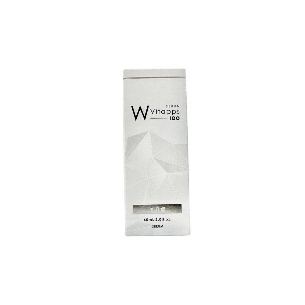 Vitapps100 W Serum 60ml 含有 3 種維生素 C、富勒烯和 Dermawhite 的美白精華液