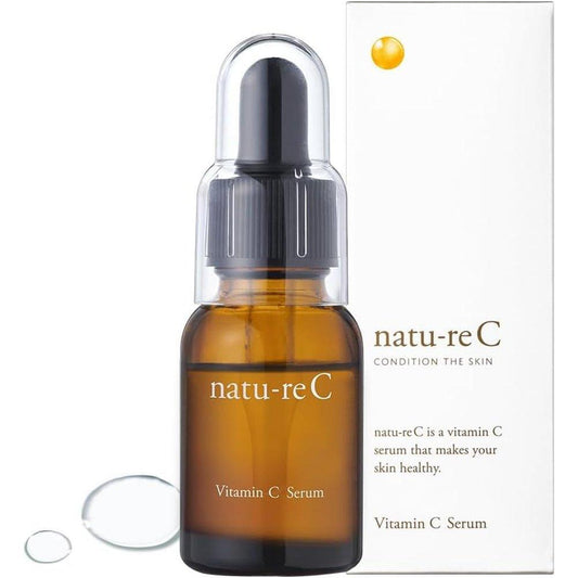 官方 natu-reC 維生素 C 精華液 純維生素 C 暗沉乾燥 30 天 18ml 日本製造