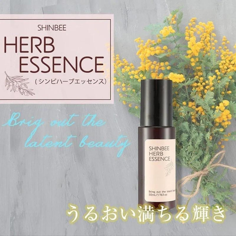 shinbee韓藥NEW草本精華液50ml（下一代視黃醇補骨脂酚配方）保濕精華乳液韓國化妝品乾燥毛孔保濕精華液臉部皮膚精華液護膚水分敏感肌膚